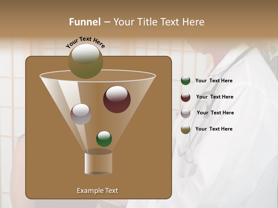 Man Lifting Weights At The Gym Looking Serious PowerPoint Template
