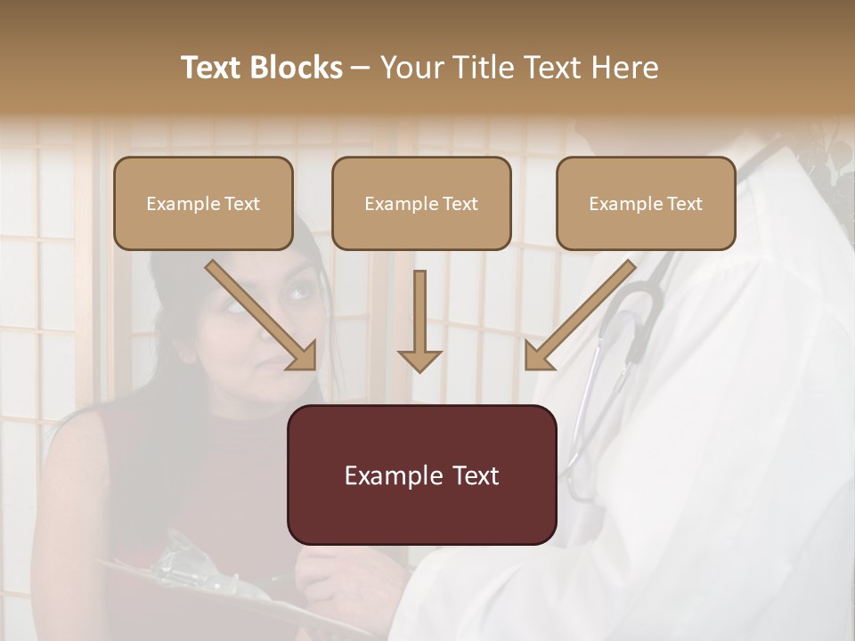 Man Lifting Weights At The Gym Looking Serious PowerPoint Template