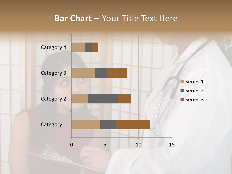 Man Lifting Weights At The Gym Looking Serious PowerPoint Template