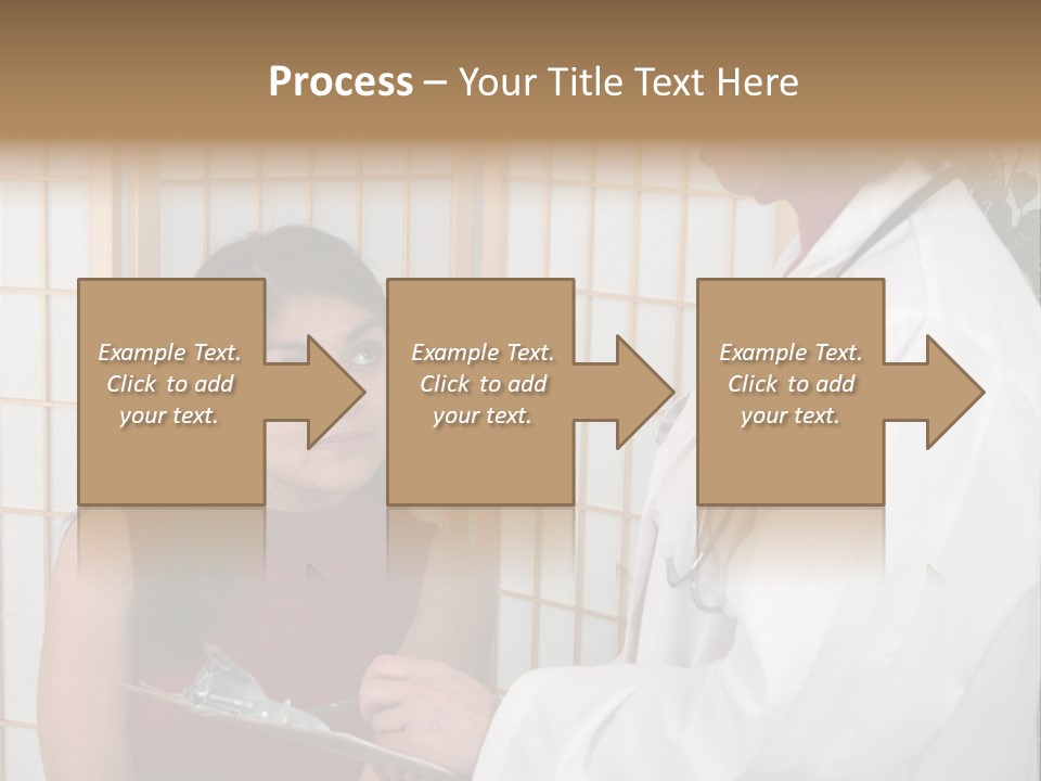Man Lifting Weights At The Gym Looking Serious PowerPoint Template
