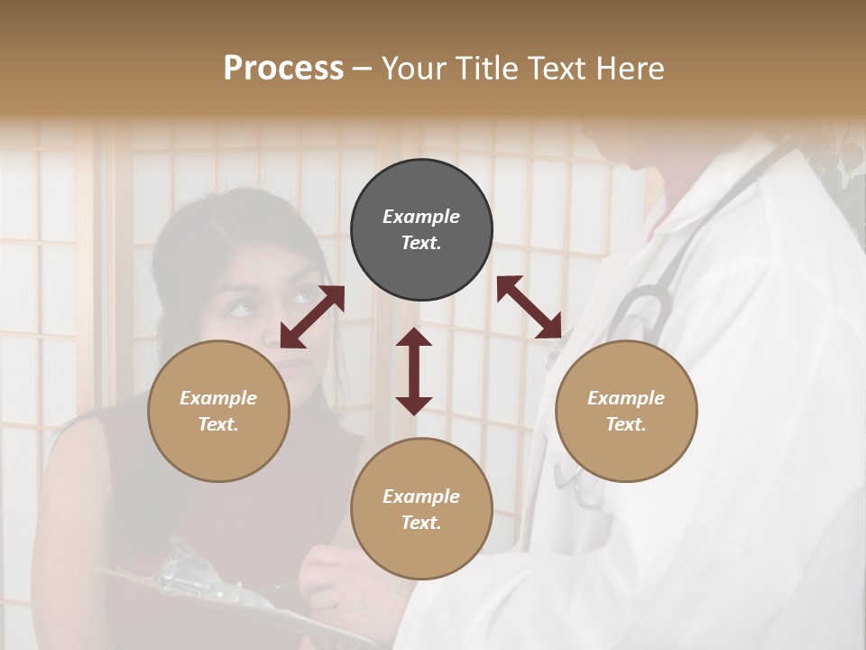 Man Lifting Weights At The Gym Looking Serious PowerPoint Template