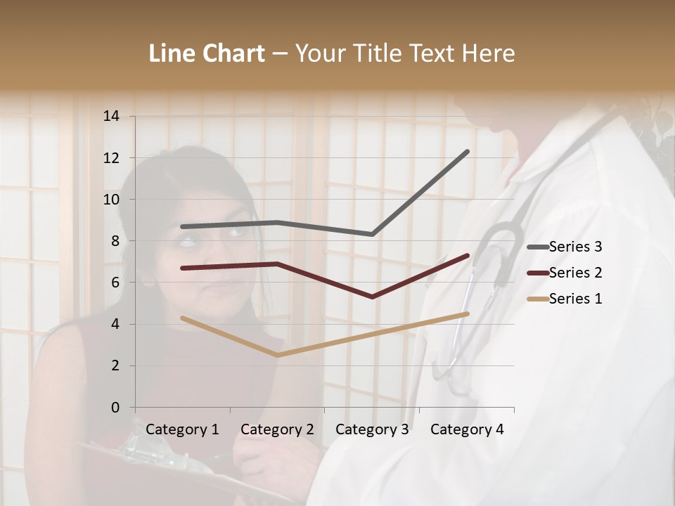 Man Lifting Weights At The Gym Looking Serious PowerPoint Template