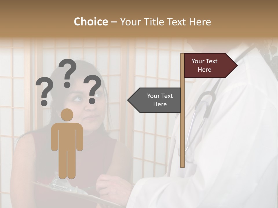 Man Lifting Weights At The Gym Looking Serious PowerPoint Template