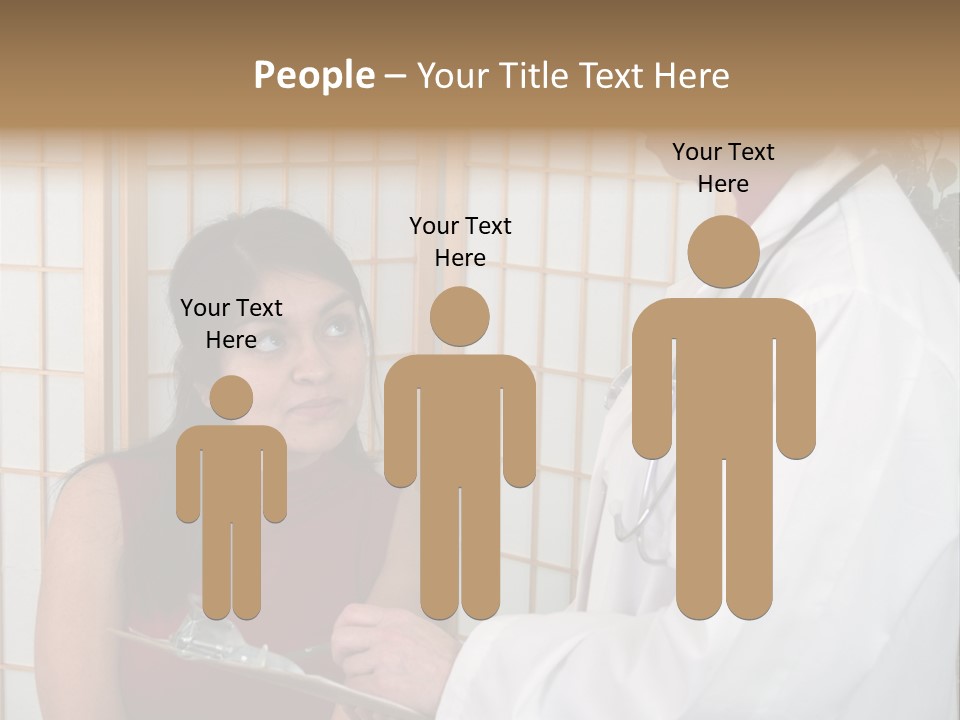 Man Lifting Weights At The Gym Looking Serious PowerPoint Template