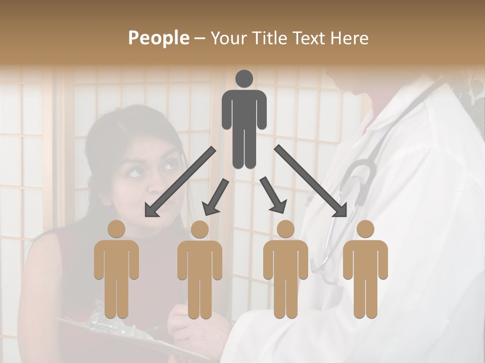 Man Lifting Weights At The Gym Looking Serious PowerPoint Template