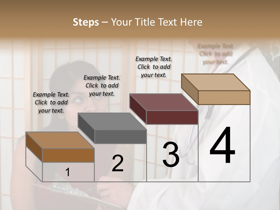 Man Lifting Weights At The Gym Looking Serious PowerPoint Template