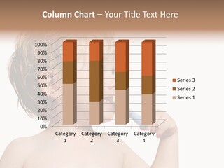 A Child Brushing His Teeth With A Toothbrush PowerPoint Template