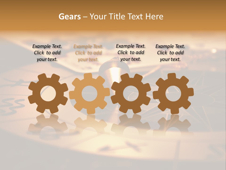 Magic Pendulum And Cards Of Tarots On Astrological Background PowerPoint Template