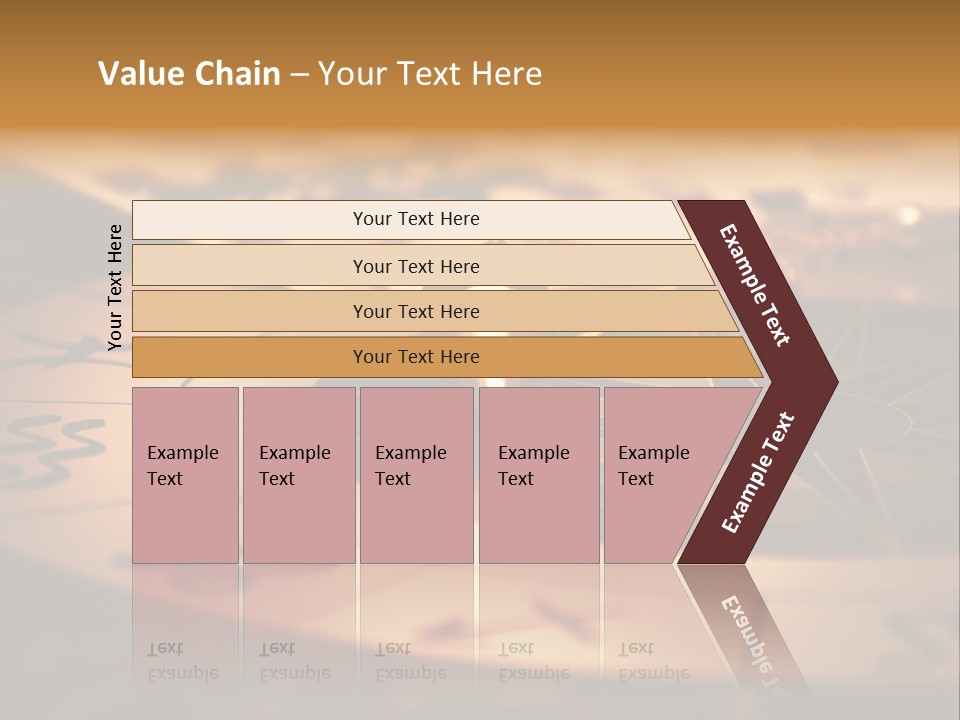 Magic Pendulum And Cards Of Tarots On Astrological Background PowerPoint Template