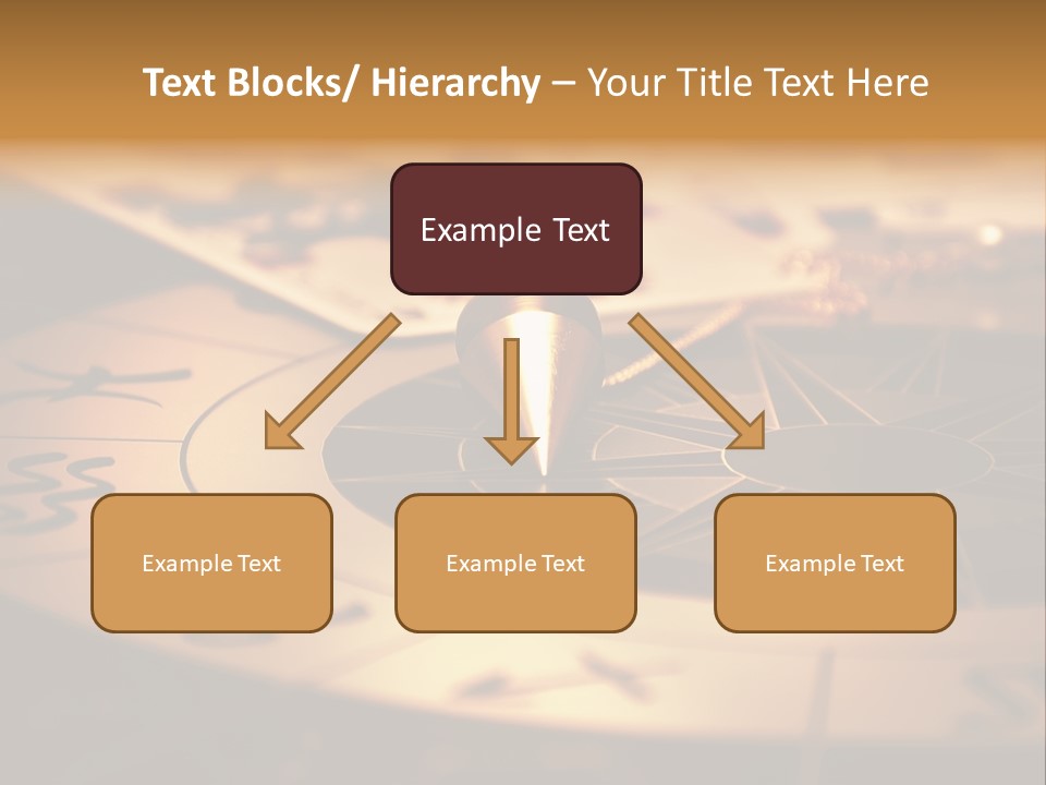 Magic Pendulum And Cards Of Tarots On Astrological Background PowerPoint Template