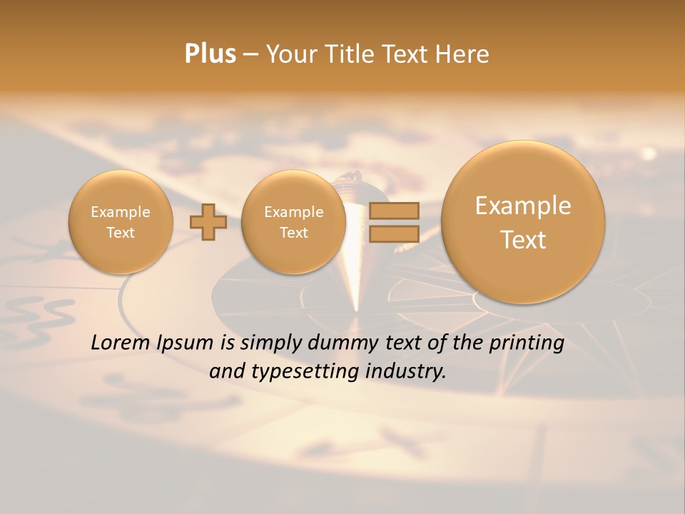 Magic Pendulum And Cards Of Tarots On Astrological Background PowerPoint Template