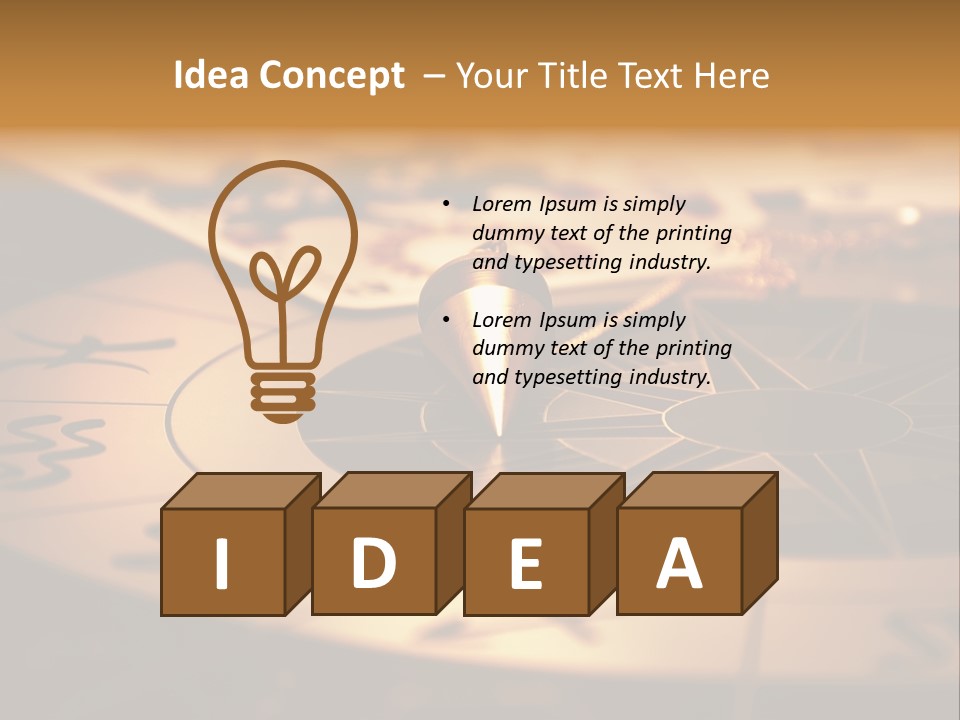 Magic Pendulum And Cards Of Tarots On Astrological Background PowerPoint Template