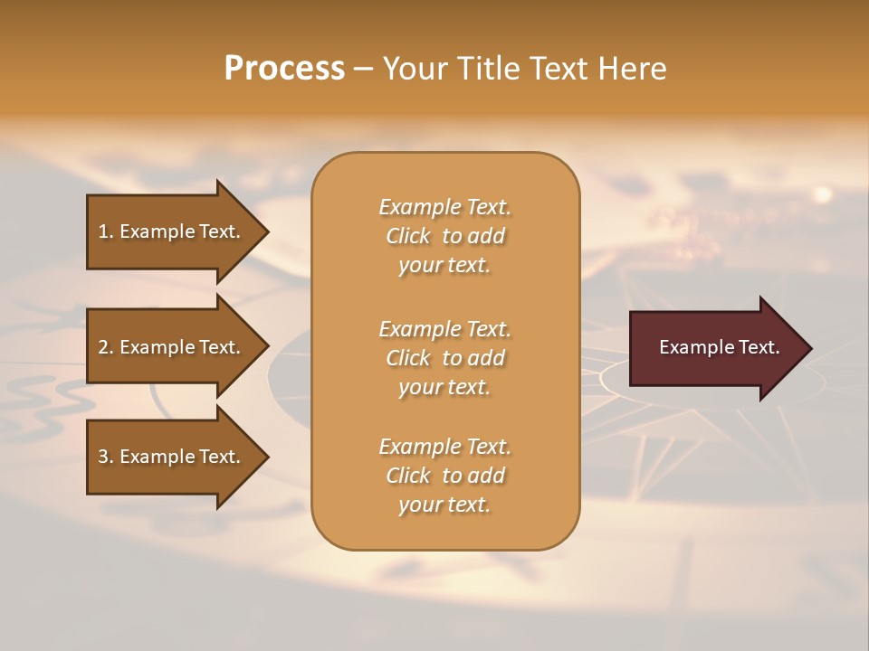 Magic Pendulum And Cards Of Tarots On Astrological Background PowerPoint Template