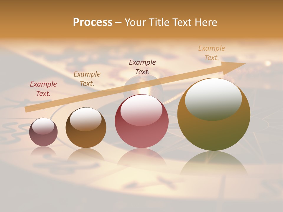 Magic Pendulum And Cards Of Tarots On Astrological Background PowerPoint Template