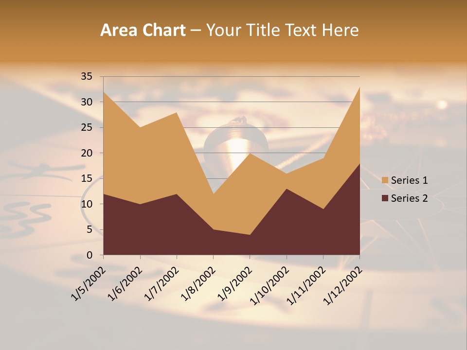 Magic Pendulum And Cards Of Tarots On Astrological Background PowerPoint Template