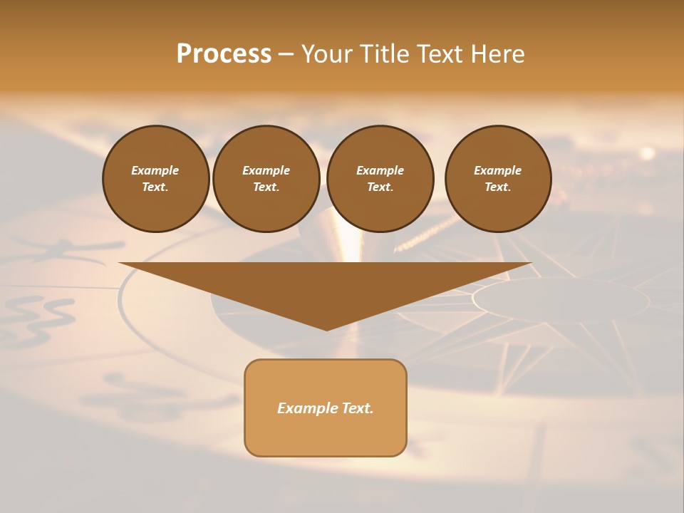 Magic Pendulum And Cards Of Tarots On Astrological Background PowerPoint Template