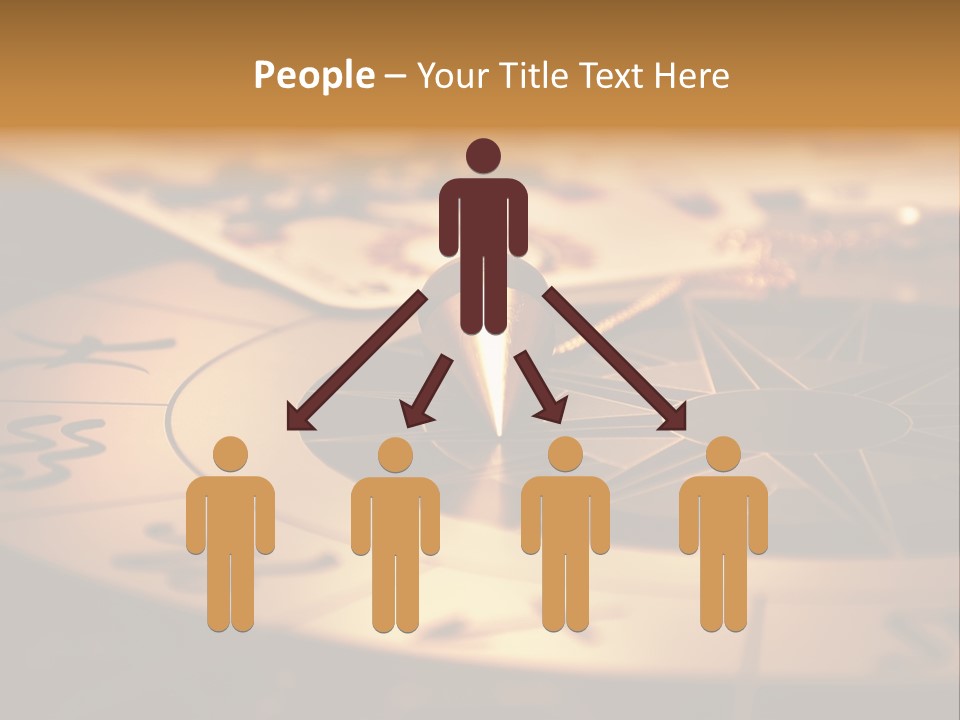 Magic Pendulum And Cards Of Tarots On Astrological Background PowerPoint Template