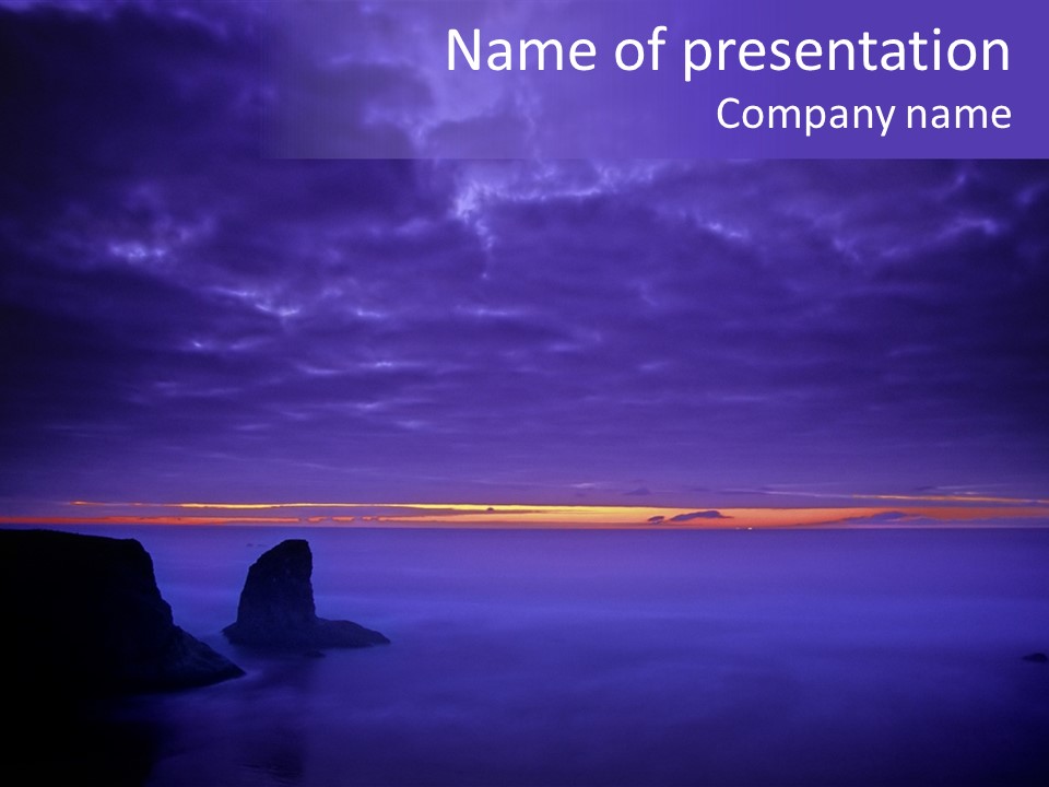 The Local Resident Of Islands, Steven PowerPoint Template