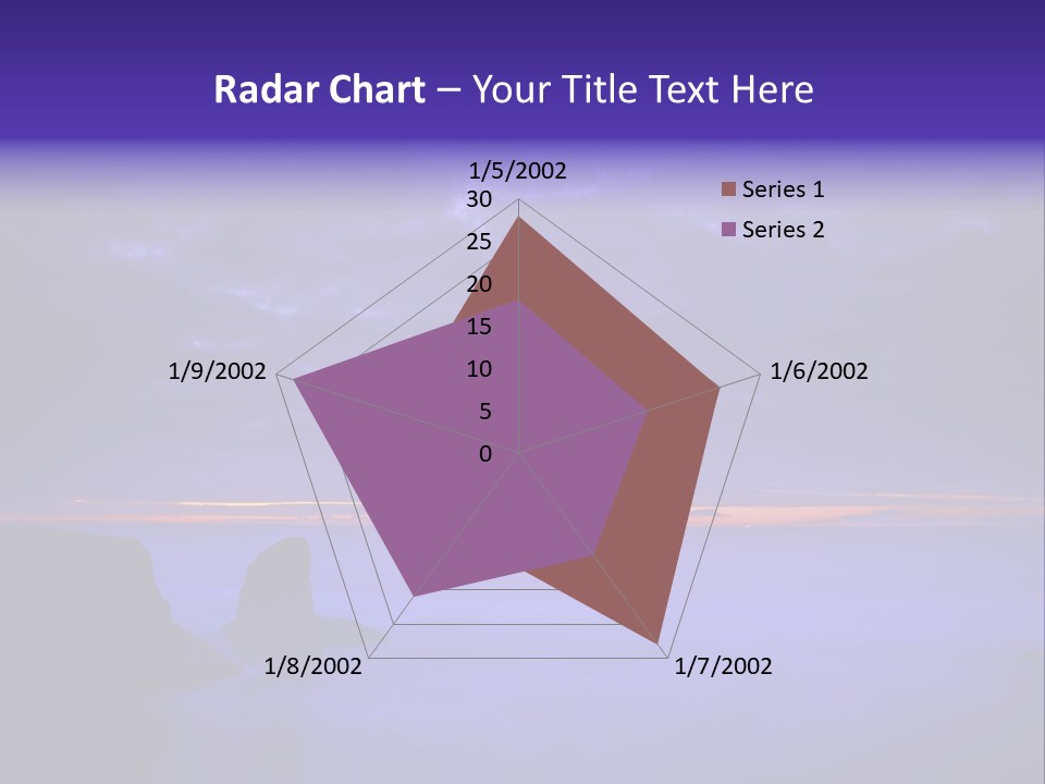 The Local Resident Of Islands, Steven PowerPoint Template