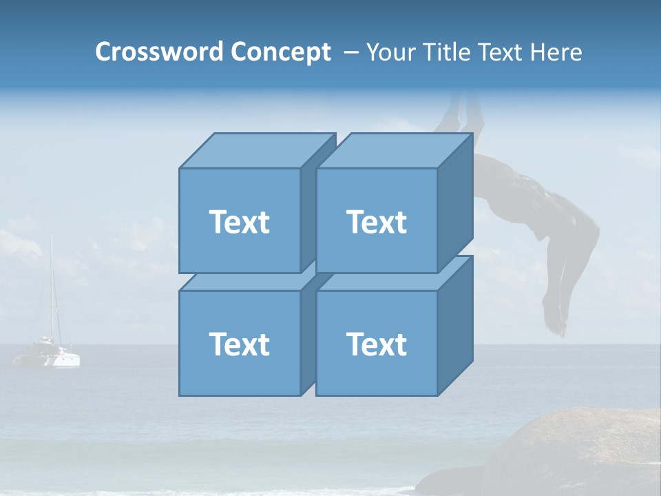 The Local Resident Of Islands, Steven PowerPoint Template