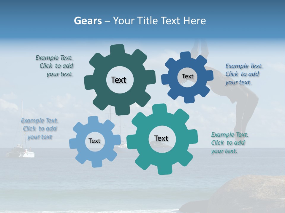 The Local Resident Of Islands, Steven PowerPoint Template
