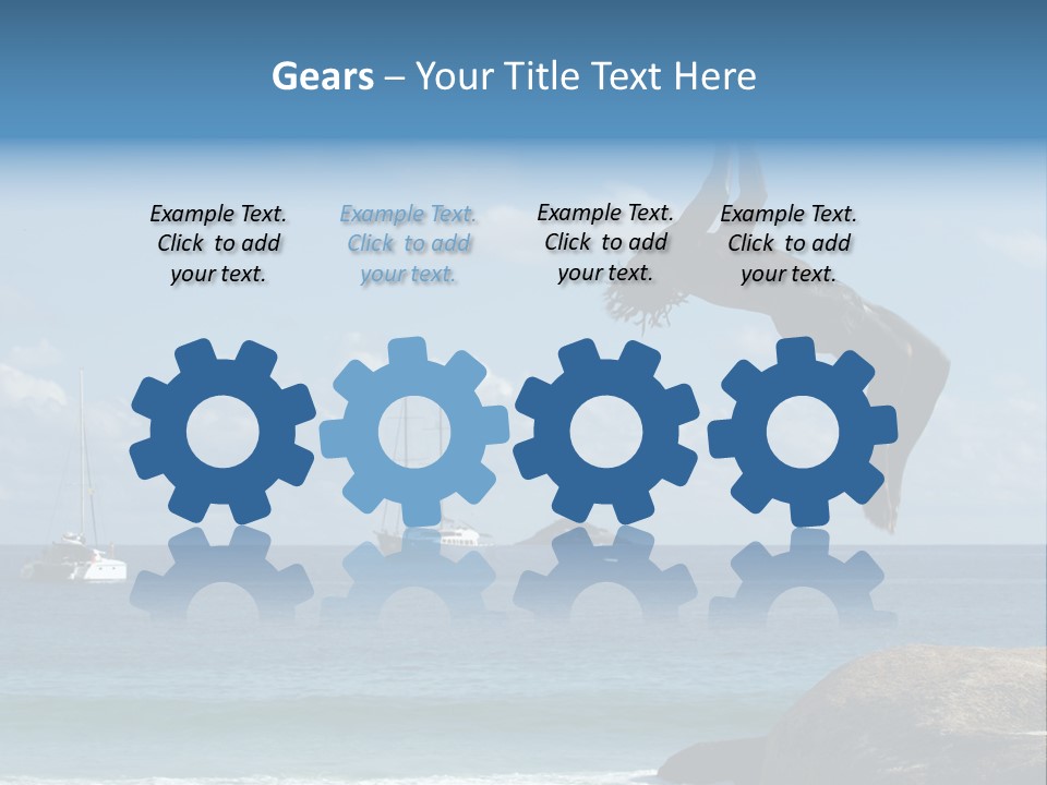 The Local Resident Of Islands, Steven PowerPoint Template