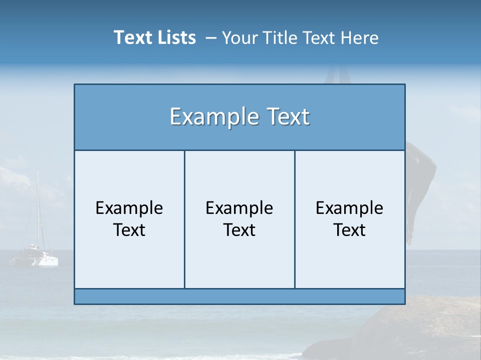 The Local Resident Of Islands, Steven PowerPoint Template