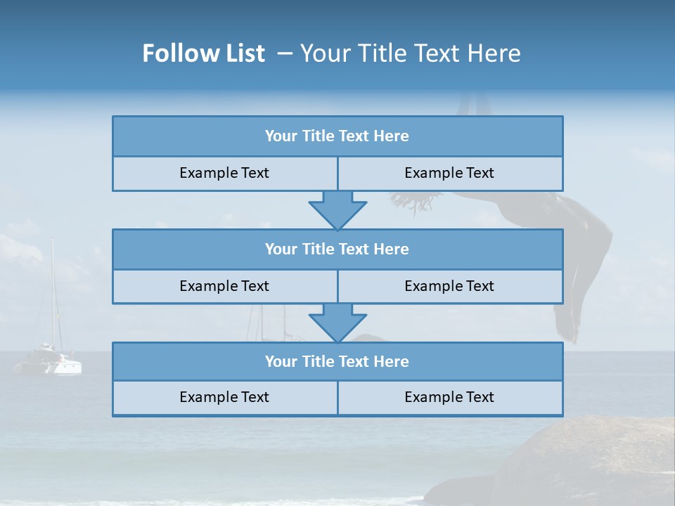 The Local Resident Of Islands, Steven PowerPoint Template