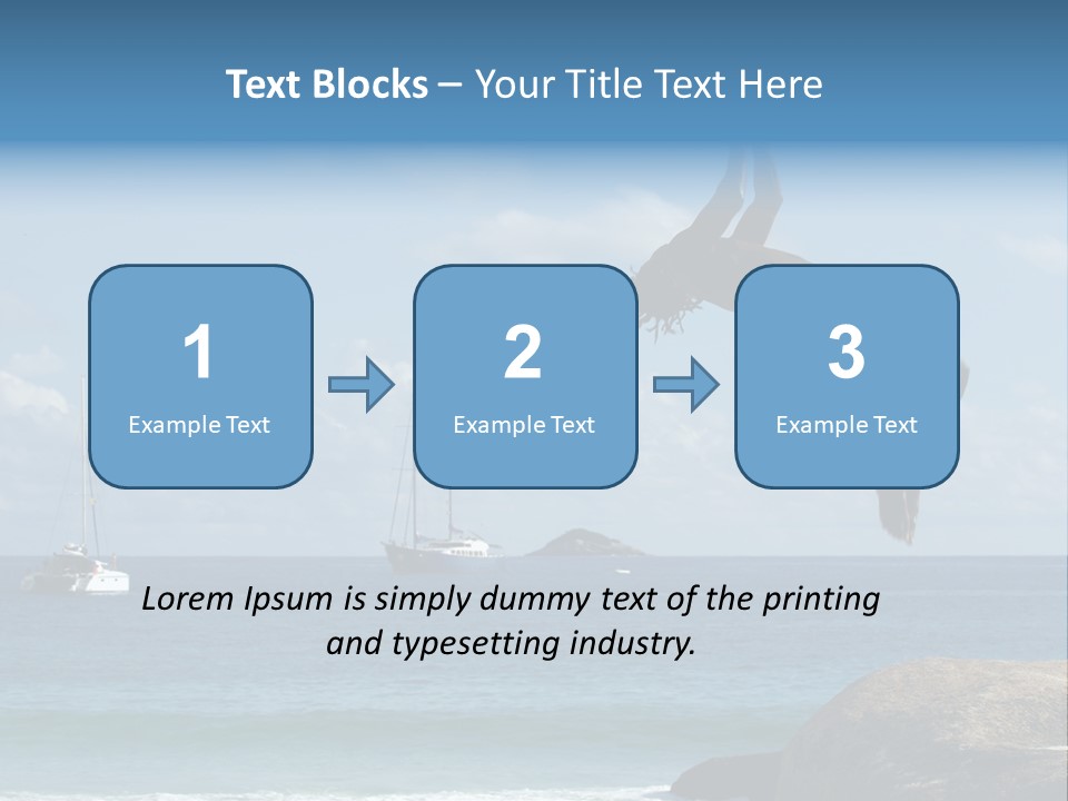 The Local Resident Of Islands, Steven PowerPoint Template