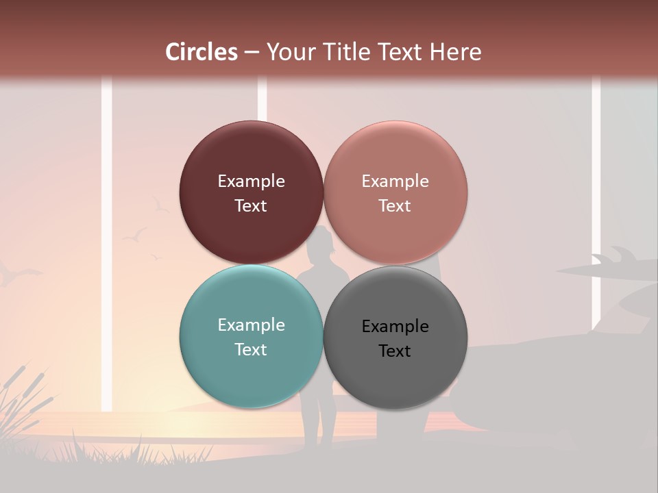 A Man Holding A Surfboard Standing Next To A Car PowerPoint Template