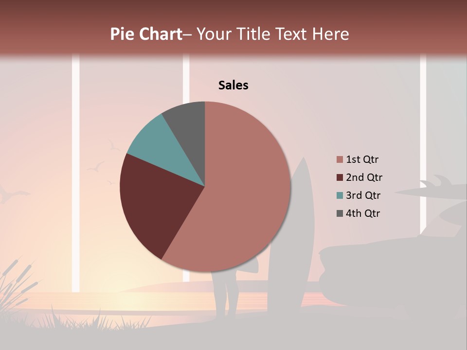 A Man Holding A Surfboard Standing Next To A Car PowerPoint Template