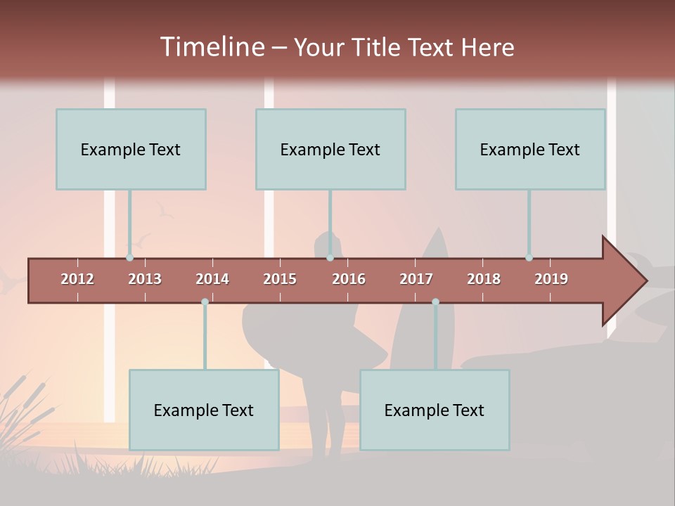 A Man Holding A Surfboard Standing Next To A Car PowerPoint Template