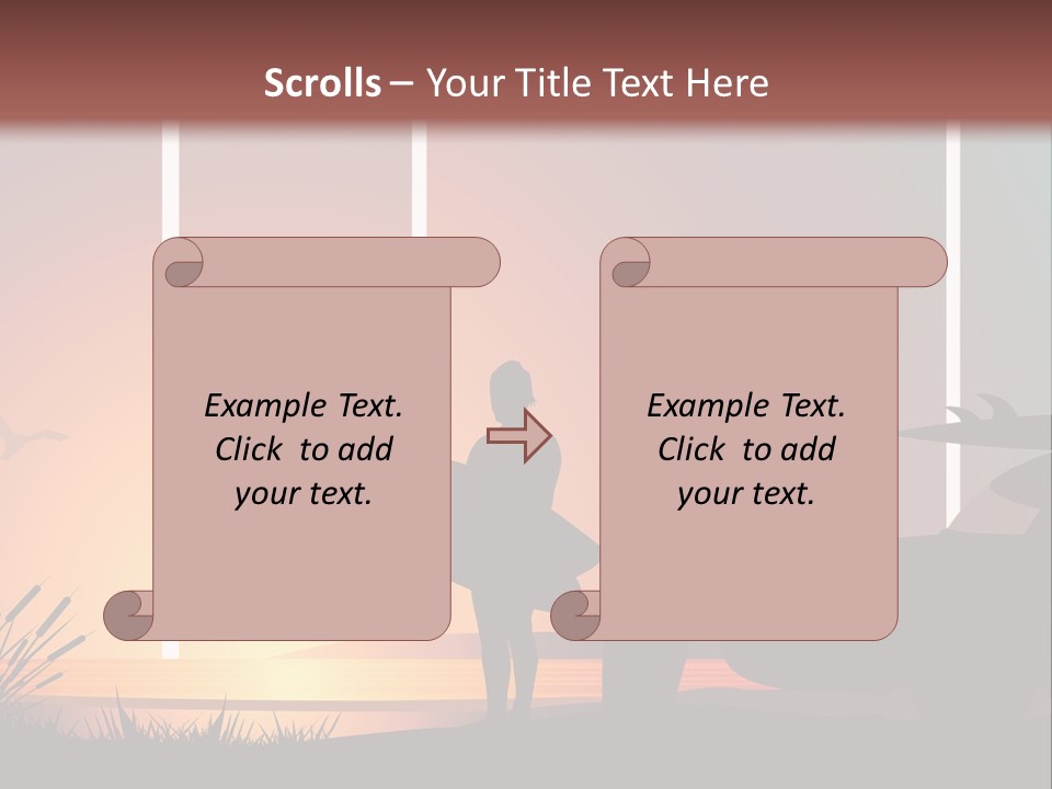 A Man Holding A Surfboard Standing Next To A Car PowerPoint Template