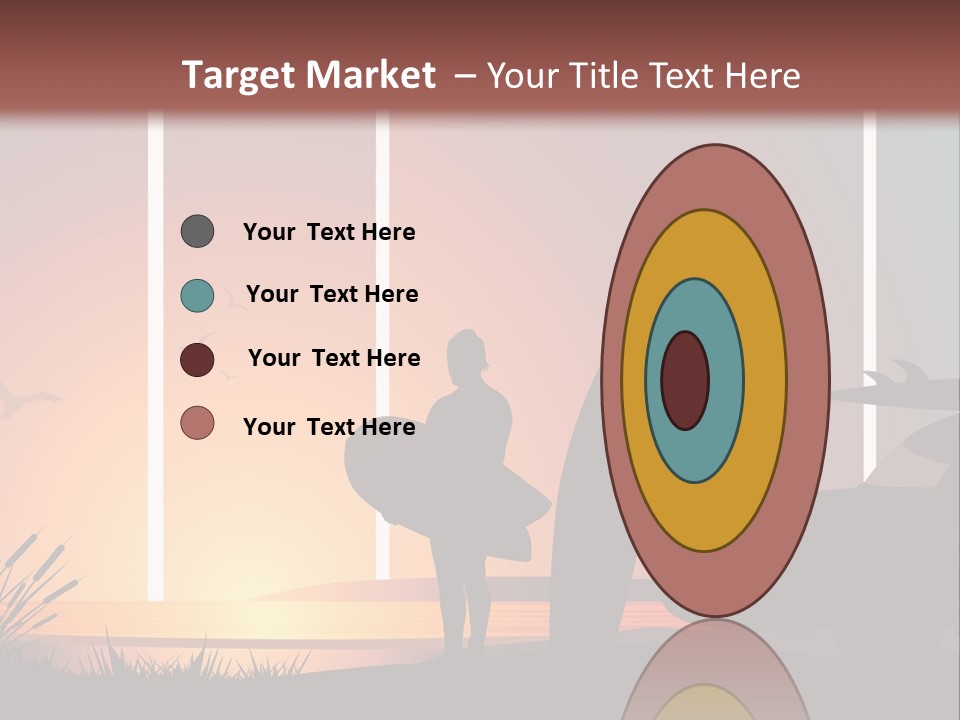 A Man Holding A Surfboard Standing Next To A Car PowerPoint Template