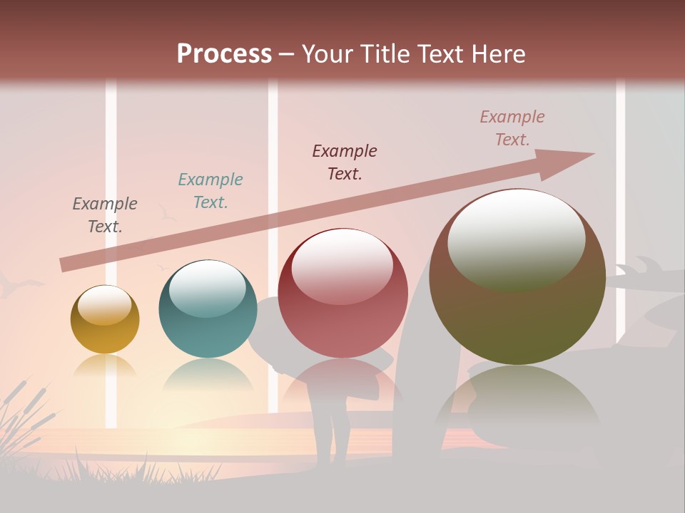 A Man Holding A Surfboard Standing Next To A Car PowerPoint Template