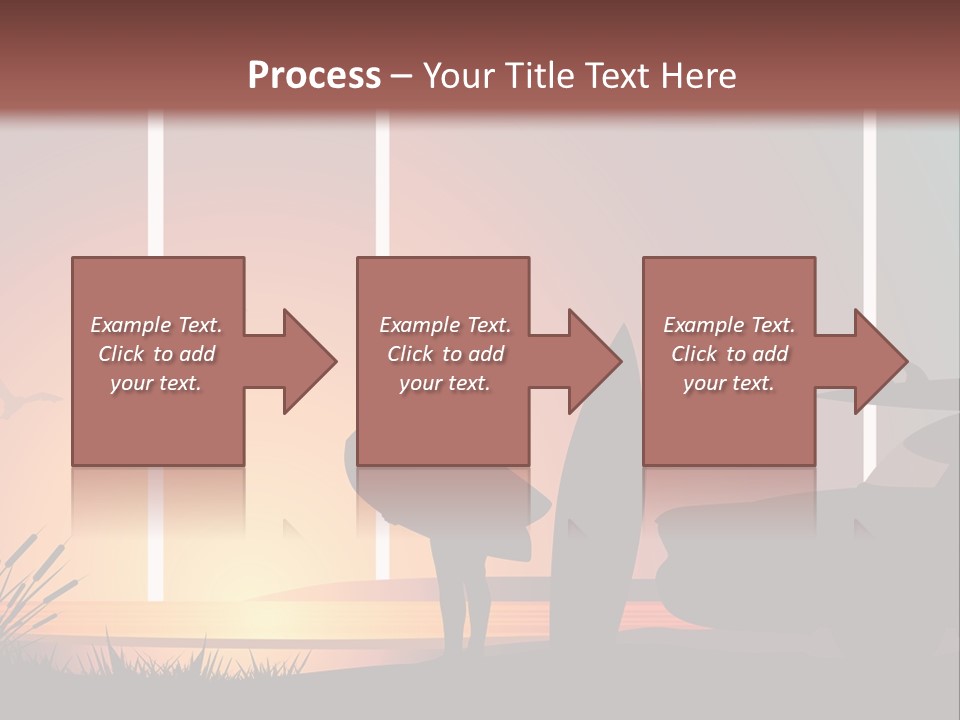 A Man Holding A Surfboard Standing Next To A Car PowerPoint Template