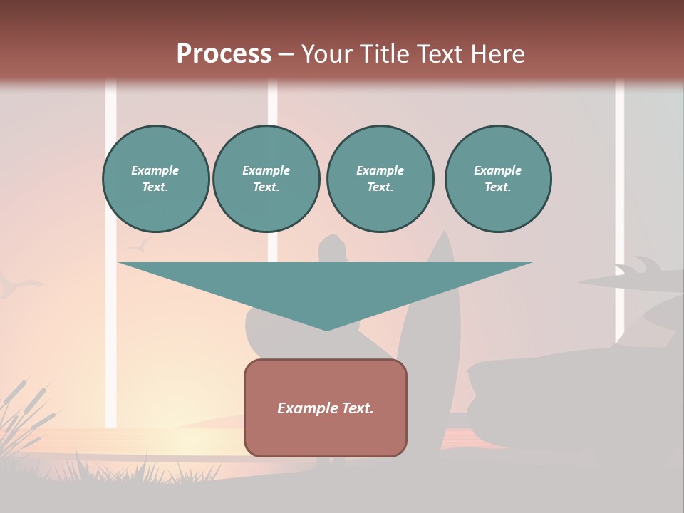 A Man Holding A Surfboard Standing Next To A Car PowerPoint Template