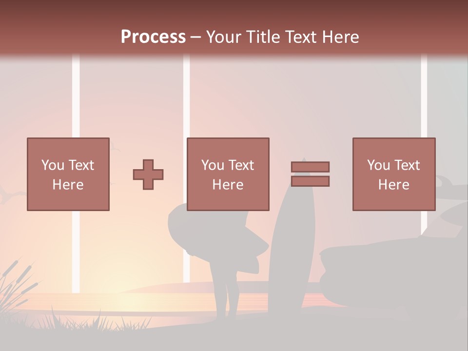 A Man Holding A Surfboard Standing Next To A Car PowerPoint Template
