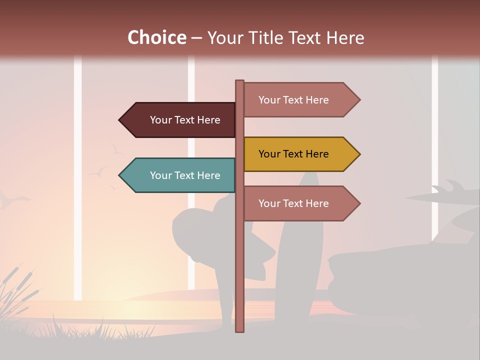 A Man Holding A Surfboard Standing Next To A Car PowerPoint Template