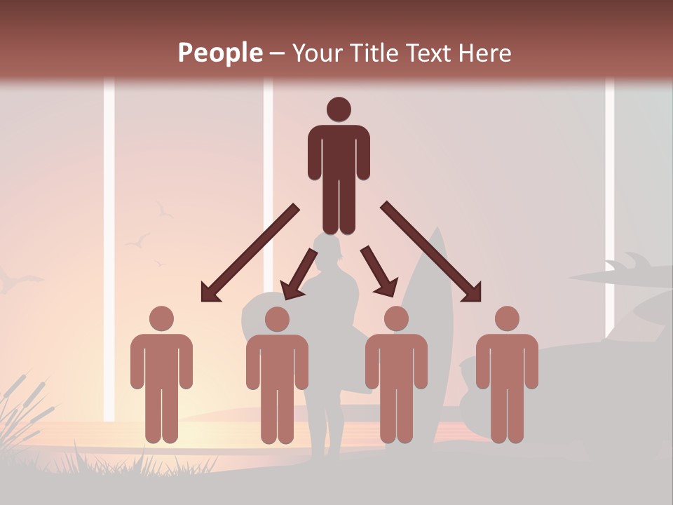 A Man Holding A Surfboard Standing Next To A Car PowerPoint Template