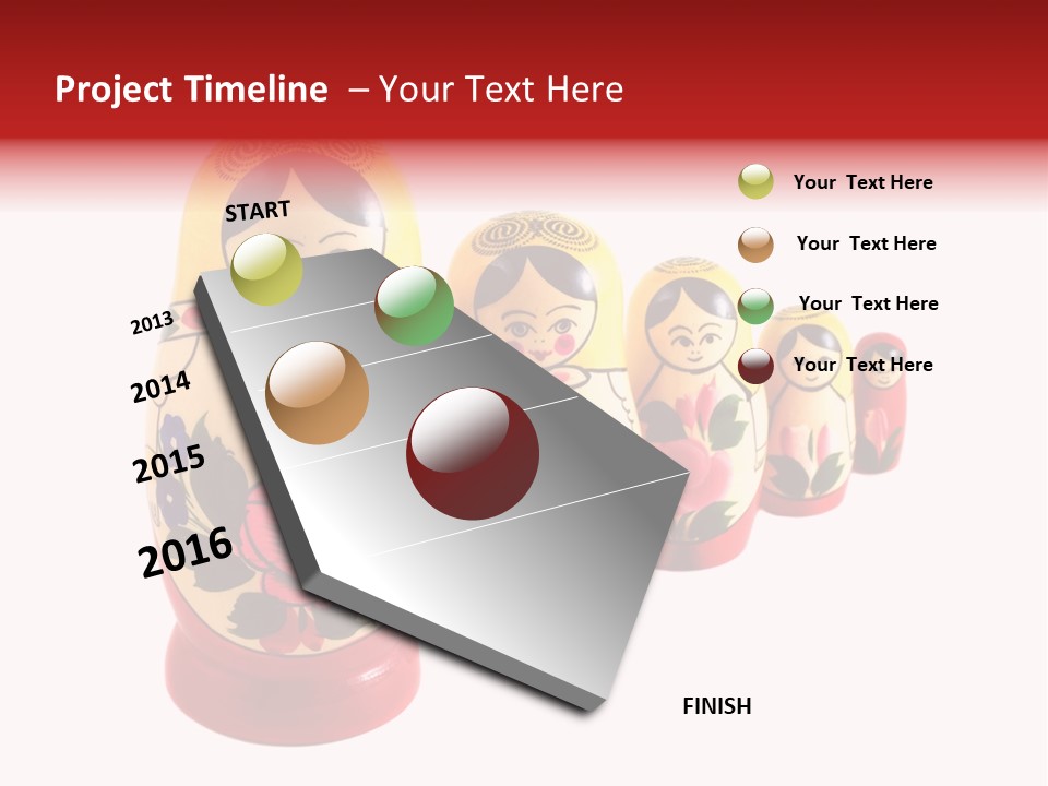 Russian Toys PowerPoint Template