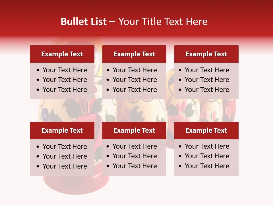 Russian Toys PowerPoint Template