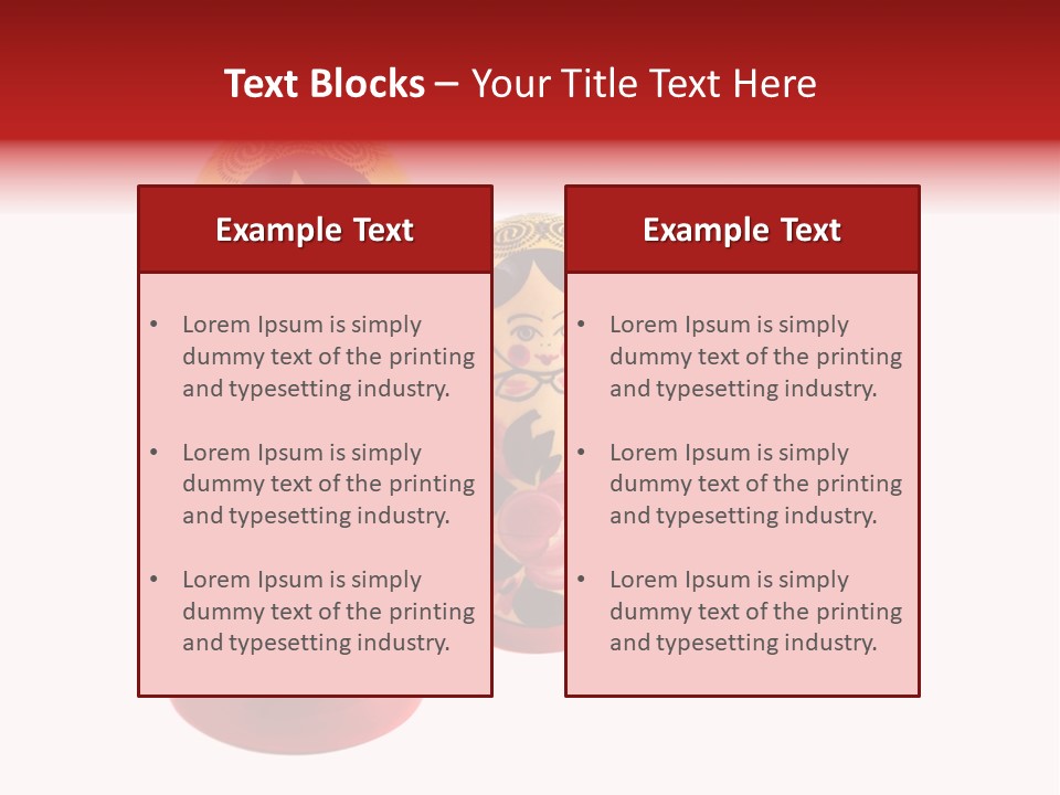 Russian Toys PowerPoint Template