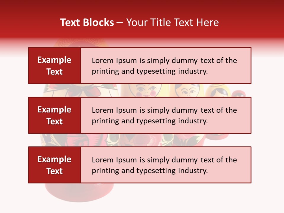 Russian Toys PowerPoint Template