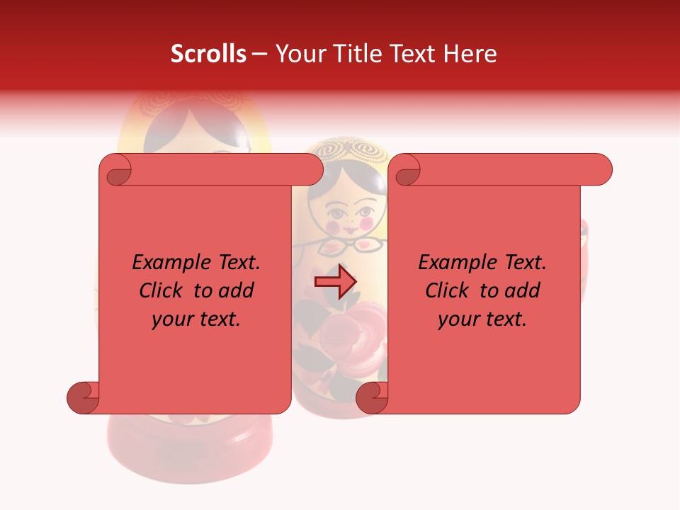 Russian Toys PowerPoint Template