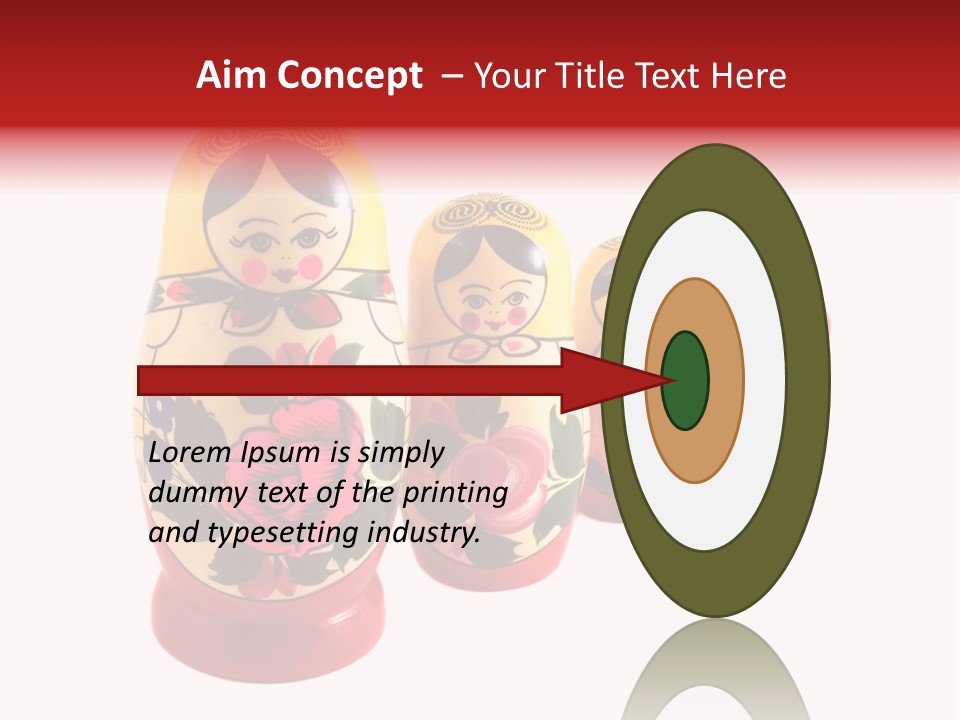 Russian Toys PowerPoint Template