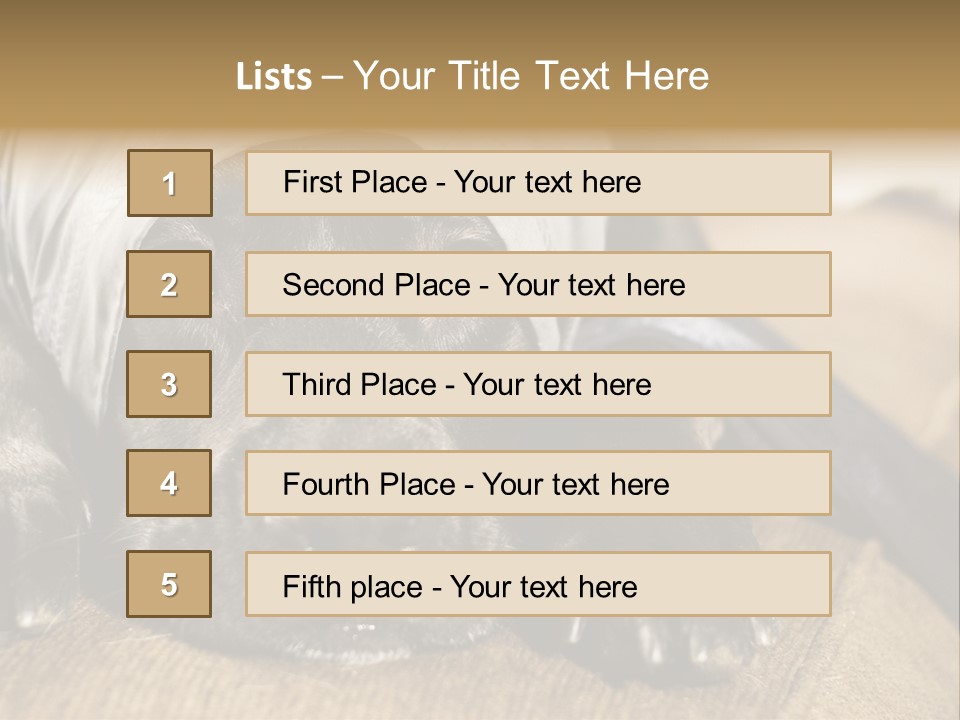 Dog PowerPoint Template