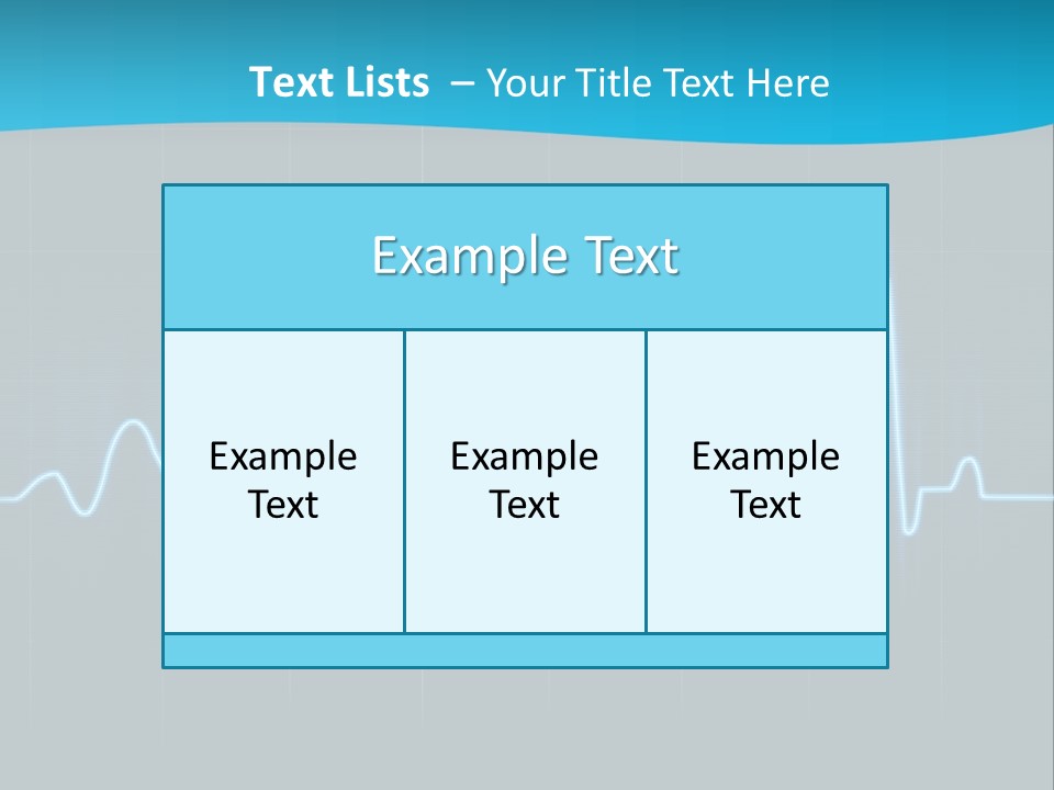 Lovers Heart Cardiogram PowerPoint Template