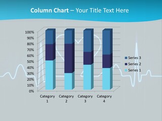 Lovers Heart Cardiogram PowerPoint Template