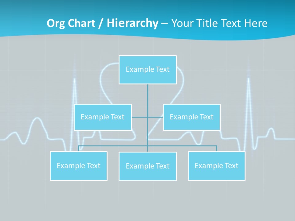 Lovers Heart Cardiogram PowerPoint Template